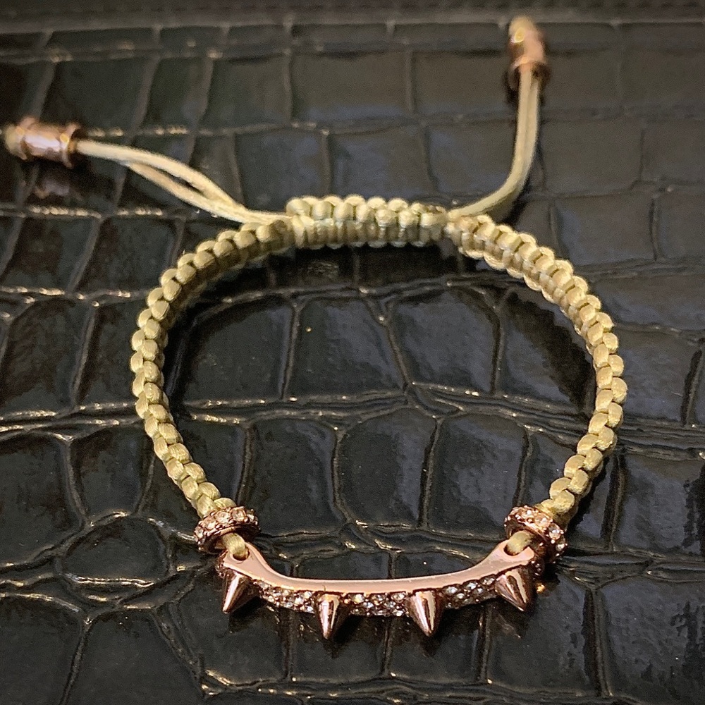 Rose Gold Spike Bracelet ✨